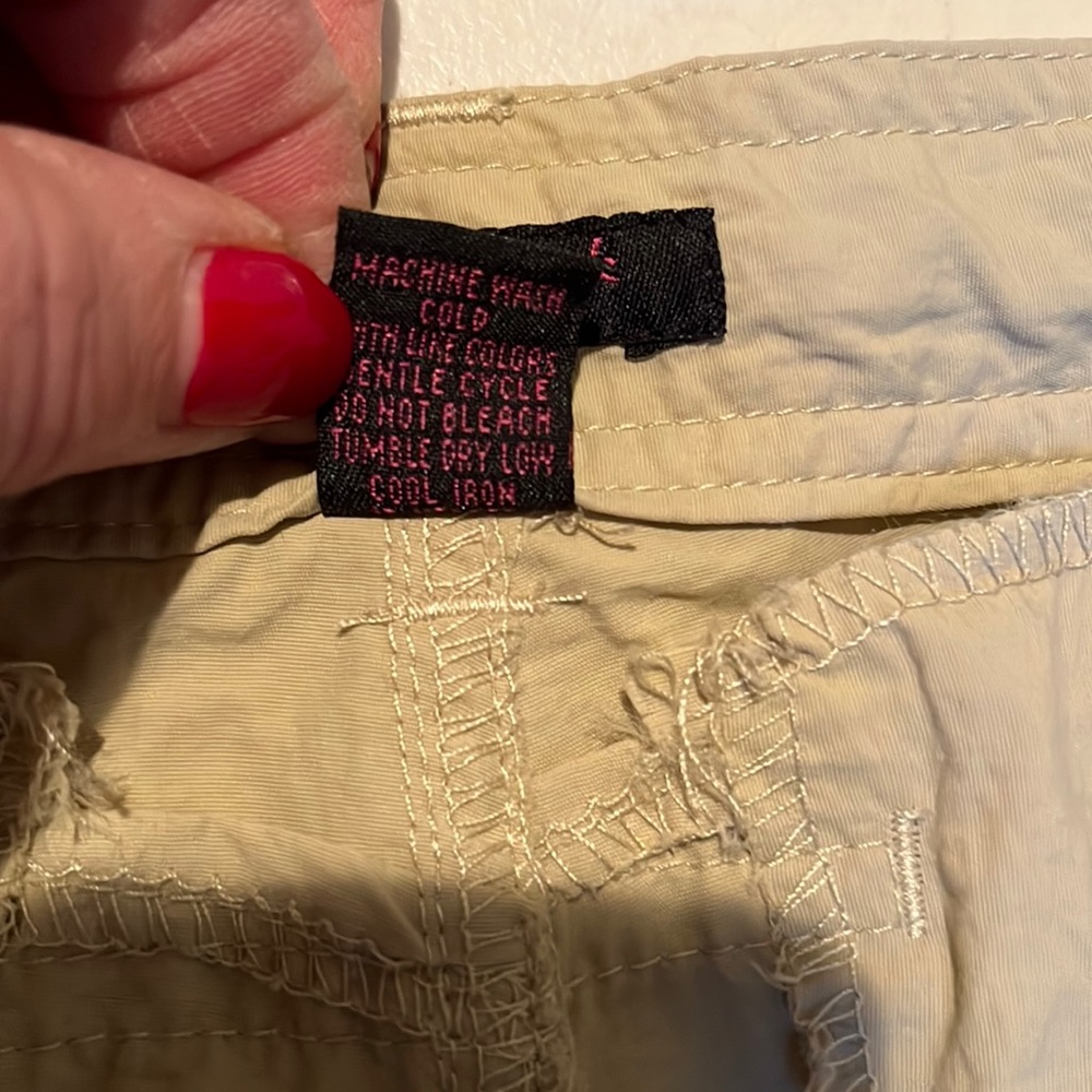 Canyon Creek tan XXL climate control lightweight  convertible zip cargo pants - Picture 10 of 13